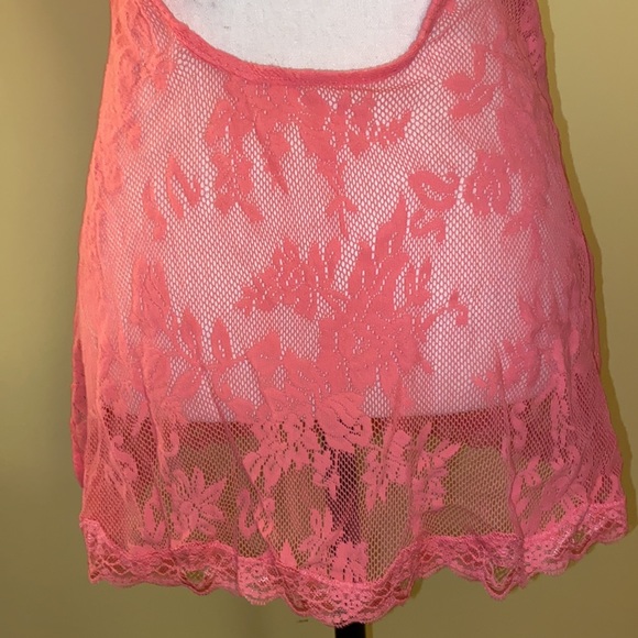 Victoria’s Secret size medium coral lace lingerie set - Picture 7 of 12